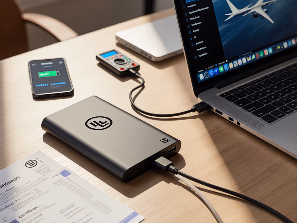 Laptop Power Bank Safety: UL-Certified Capacity Guide