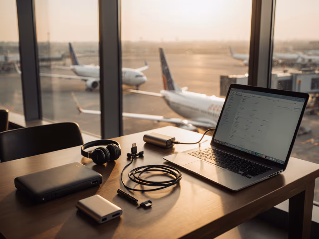 Airport to Office: Reliable Business Travel Tech