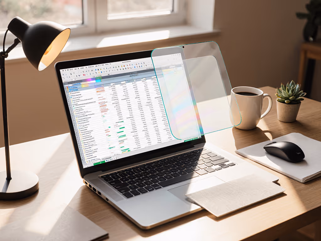 Laptop Screen Protector Comparison: Glass vs Matte Film