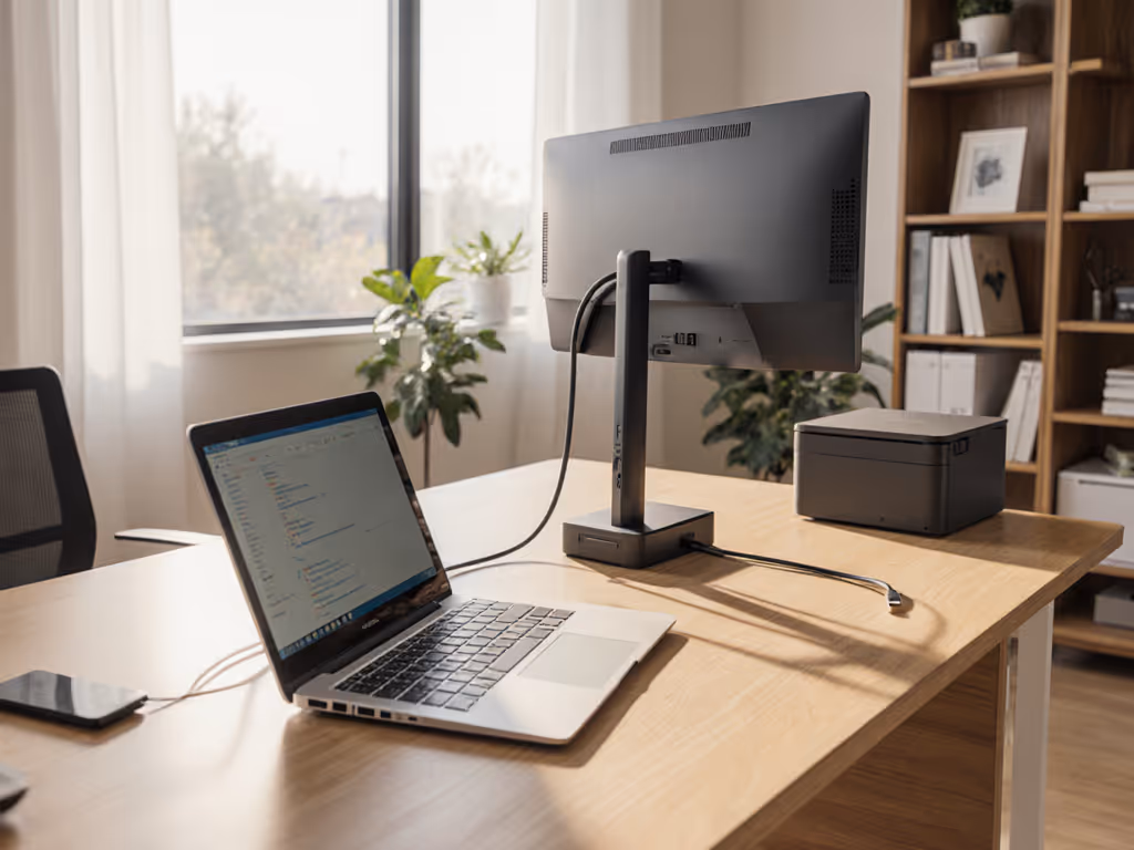 Laptop Docking Station Benefits: Eliminate Neck Strain Now
