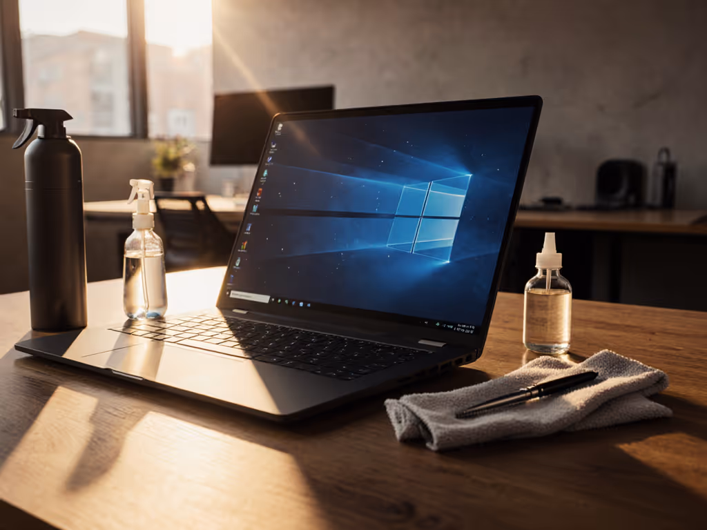 Pro Laptop Cleaning: Screen, Keyboard & Port Care
