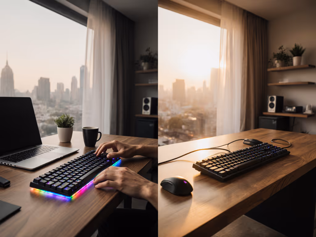 Invisible Reliability: Wireless vs Wired Keyboard Tested