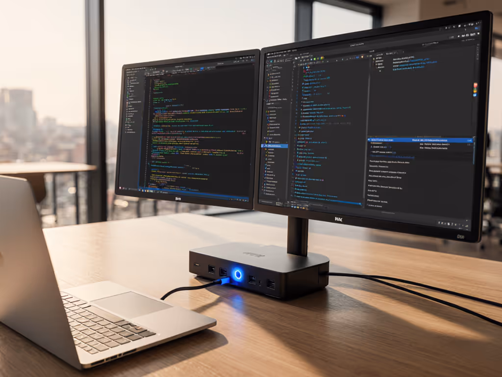 Pro Docking Stations: Verified 100W for Multi-Display Work