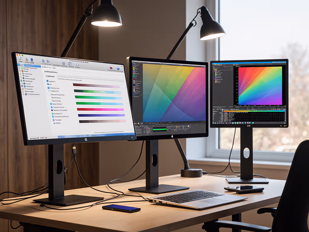 Portable Monitor Showdown: Verified Color & Multi-Device Compatibility