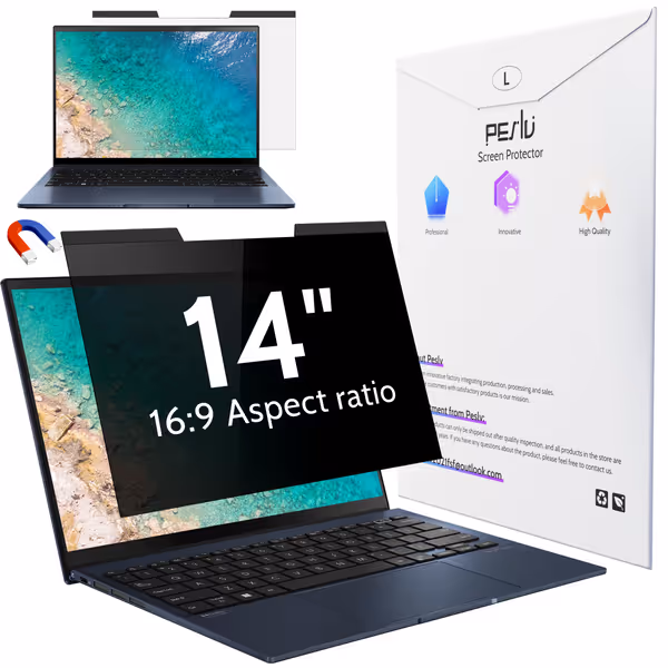 Magnetic Laptop Privacy Screen 14 inch