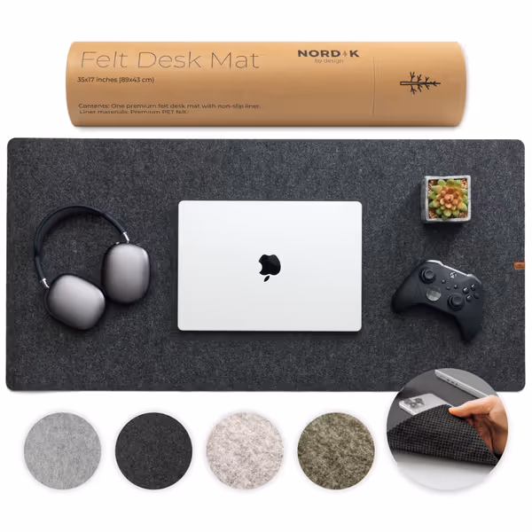 Nordik Large Felt Desk Mat